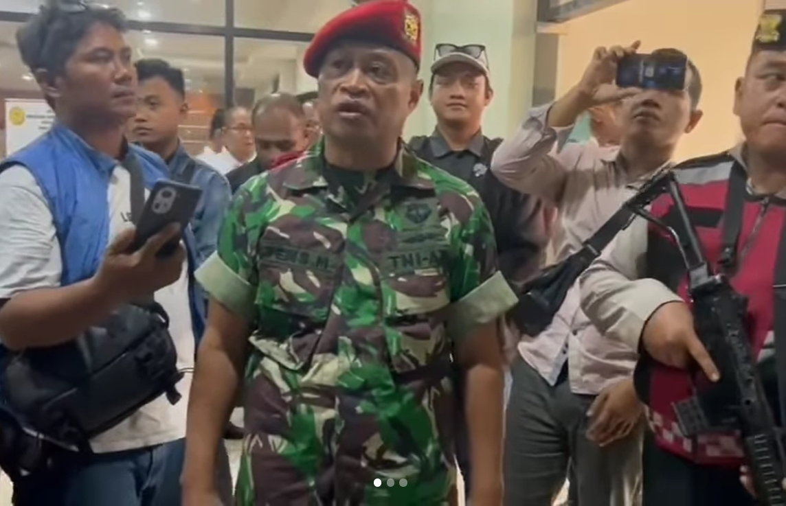 Viral Anggota TNI Aktif Diproses di Pengadilan Umum Kota Tangerang