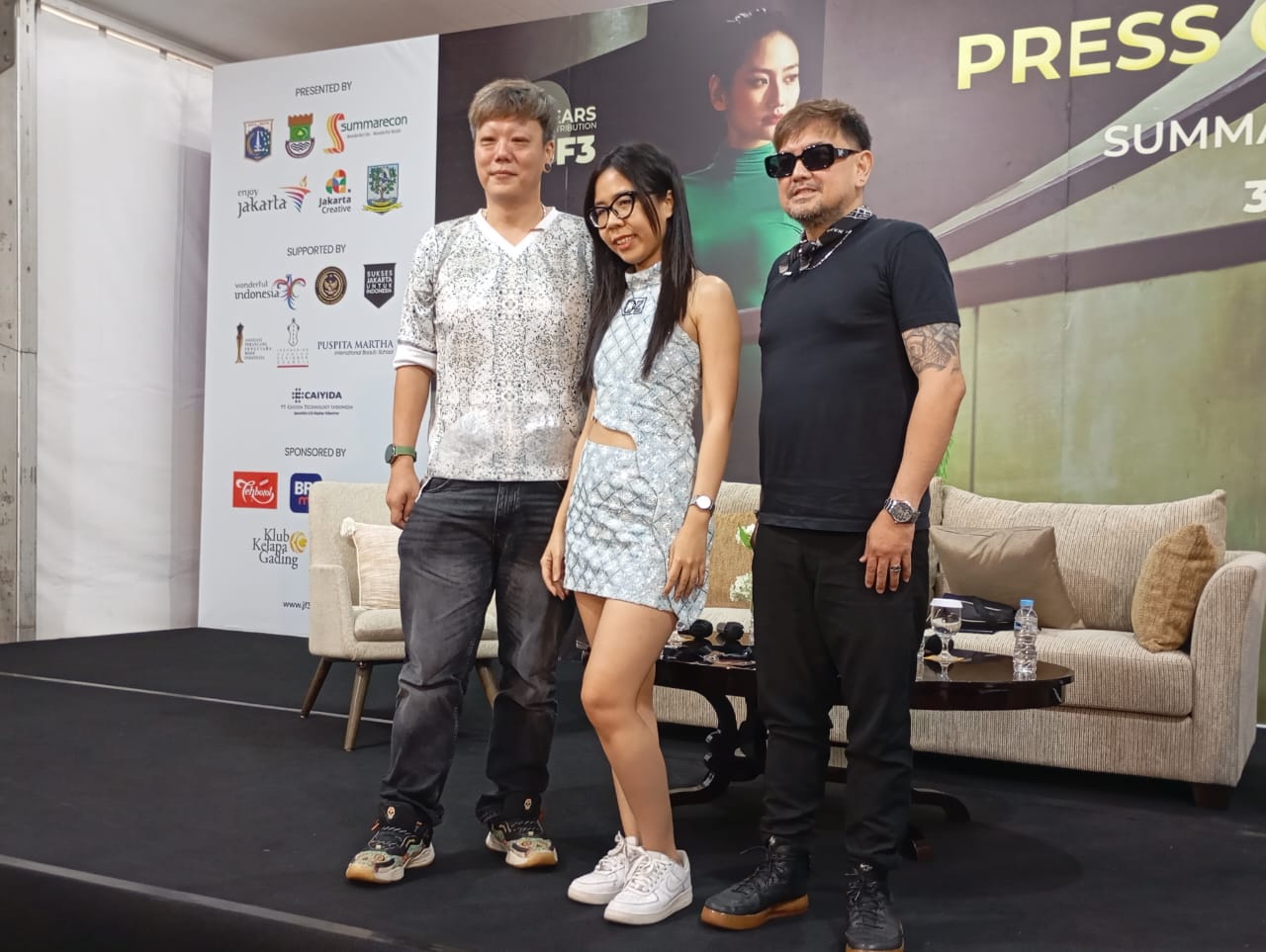 Kolaborasi 3 Desainer ASEAN Memukau Panggung JF3 2024