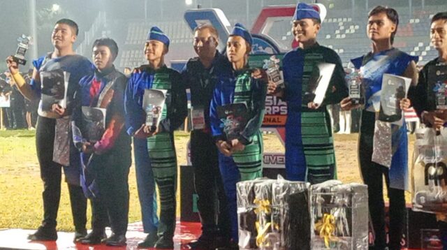 Hujan Deras Tak Halangi Tyadhita Marching Brass Jadi Juara Umum IDCI 2024