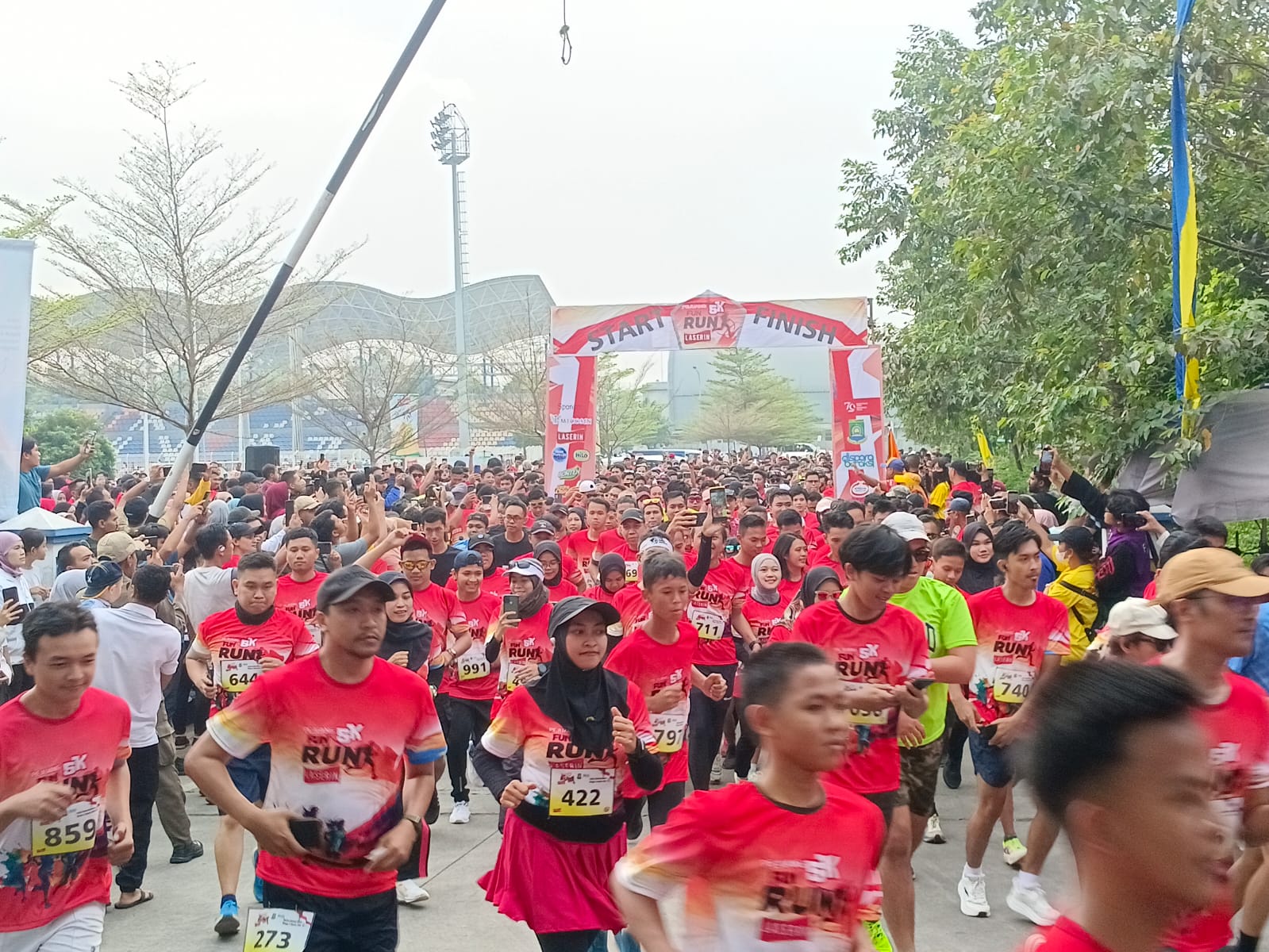 Fun Run 5K HUT RI ke-79, Kota Tangerang Jadi Pusat Sport Tourism
