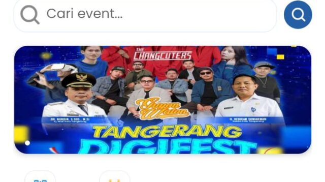 Tangerang Live Tambah Fitur Event, Masyarakat Makin Mudah Akses Acara