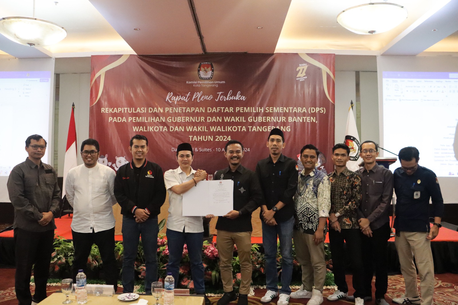KPU Kota Tangerang : 1.379.619 Daftar Pemilih Sementara pada Pilkada Serentak 2024