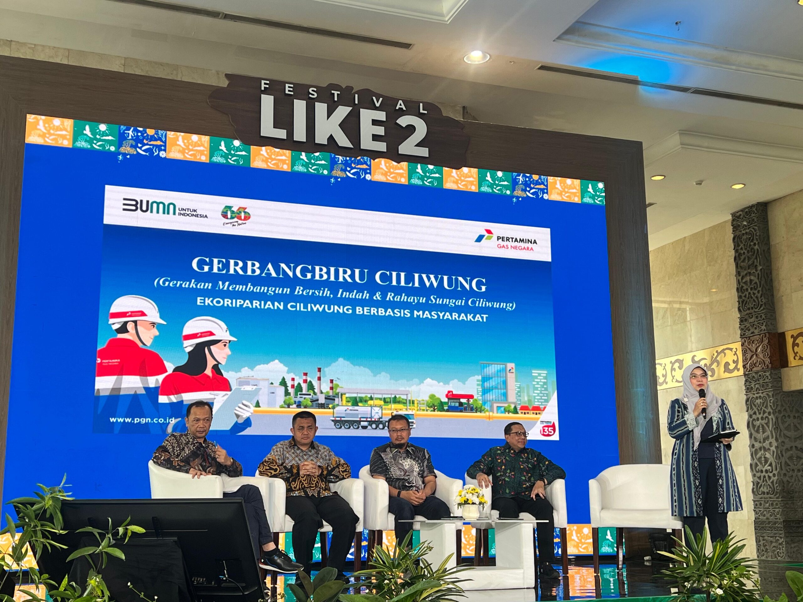  Tingkatkan Kualitas Sungai Ciliwung, PGN Gandeng Masyarakat lewat Program GerbangBiru Ciliwung