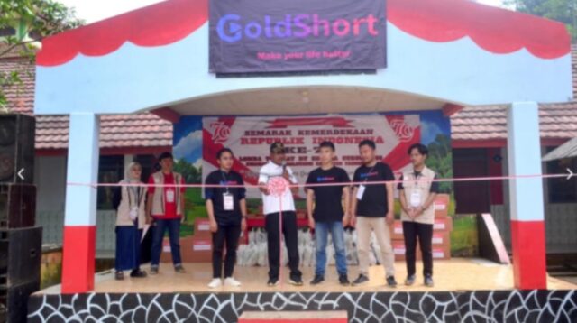 Tunjukkan Tanggung Jawab Sosial Perusahaan, GoldShort TV Ikut Sponsori Perayaan HUT RI ke-79