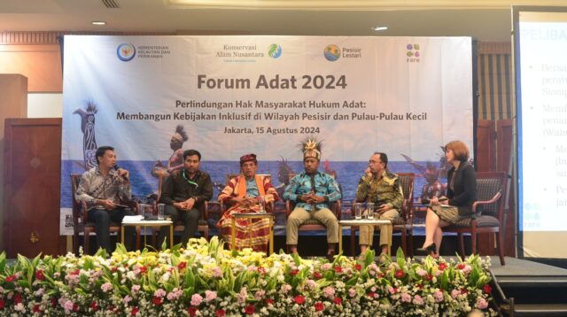 Kementerian Kelautan dan Perikanan (KKP) menegaskan komitmennya dalam perlindungan dan pemajuan hak-hak masyarakat hukum adat (MHA)