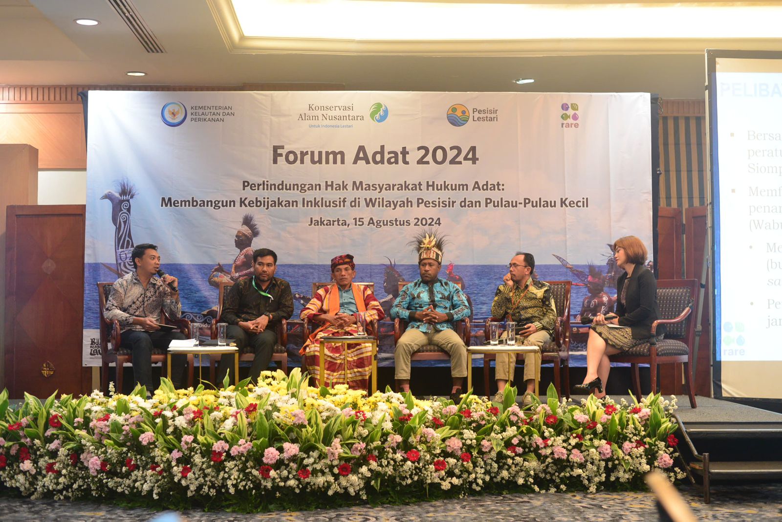 Kementerian Kelautan dan Perikanan (KKP) menegaskan komitmennya dalam perlindungan dan pemajuan hak-hak masyarakat hukum adat (MHA)