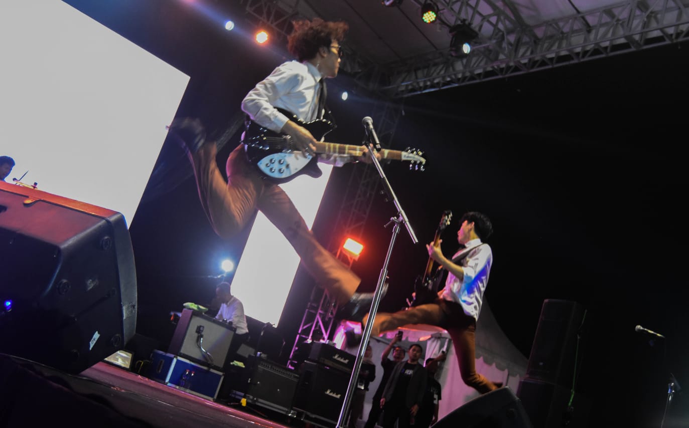 Band the Changcuters Menghibur di Pembukaan Digifest 2024