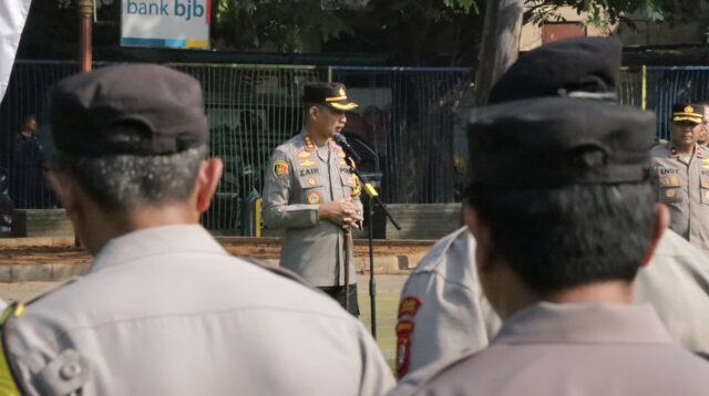 530 Personil Gabungan Amankan Pendaftaran Cakada di KPU Kota Tangerang