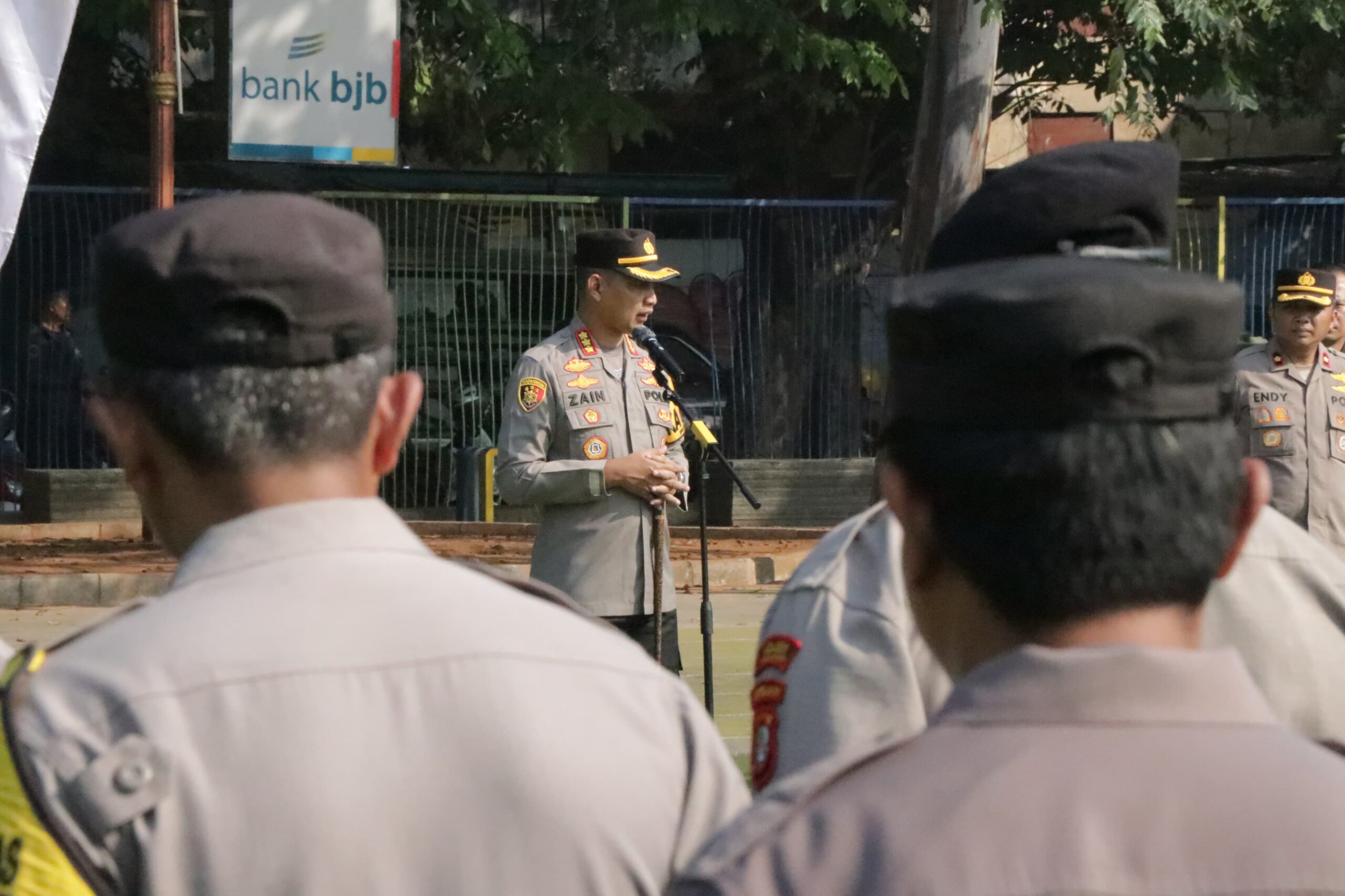 530 Personil Gabungan Amankan Pendaftaran Cakada di KPU Kota Tangerang