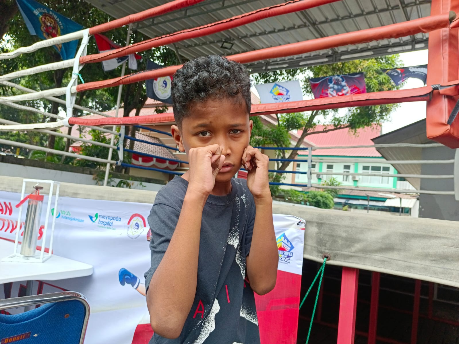 Lutfi Michael Hurepuny, Petinju Muda Kota Tangerang: Tekad Kuat Meski Baru Sebulan Belajar