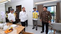 Presiden Joko Widodo (Jokowi) meninjau tower hunian aparatur sipil negara (ASN) di Ibu Kota Nusantara (IKN), Kalimantan Timur, Senin, 12 Agustus 2024 kemarin.