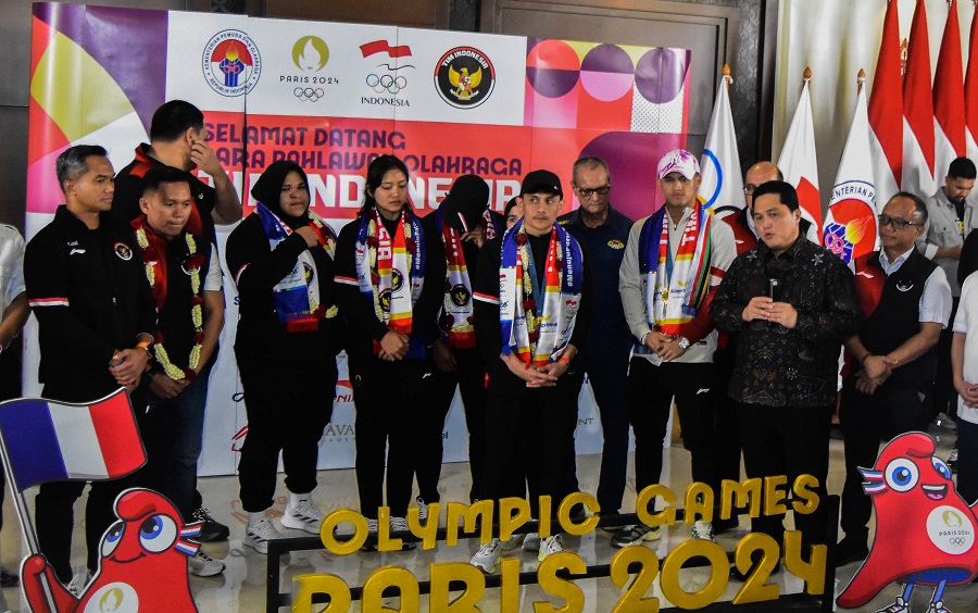 kedatangan atlet-Olimpiade 2024 (1)