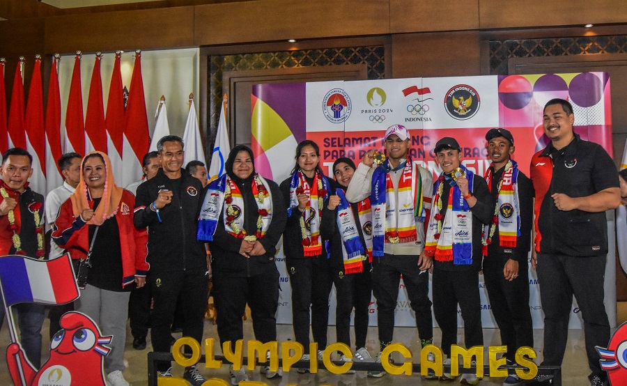kedatangan atlet-Olimpiade 2024 (3)