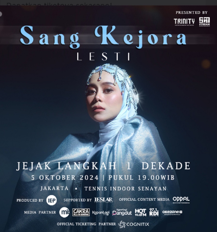 Pawai Serentak di 10 Kota, Sambut Gelaran Konser Tunggal Lesti Kejora Jejak Langkah Satu Dekade