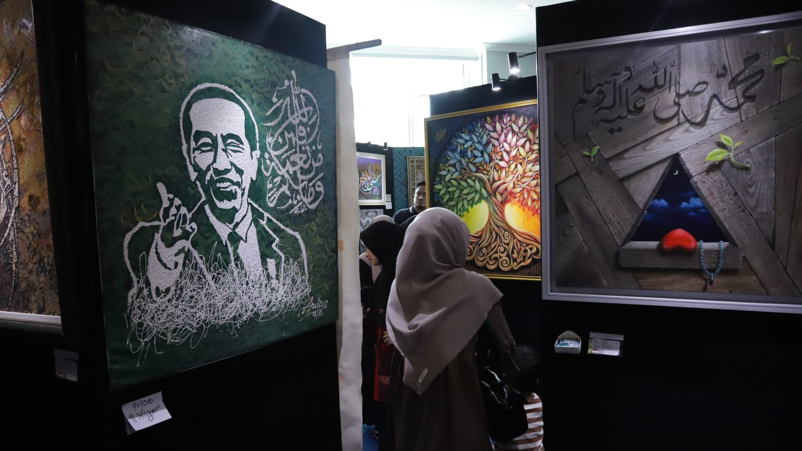 Pameran Kaligrafi Internasional Meriahkan MTQ Nasional 2024