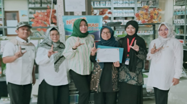 Perpusnas Apresiasi Program Literasi di MTsN 1 Kota Tangerang Selatan