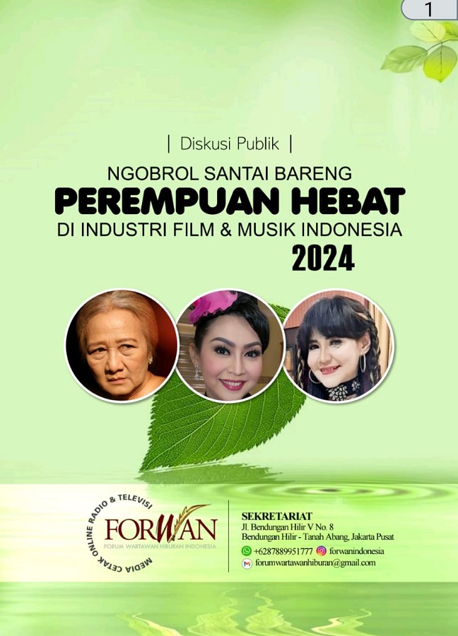 Peringati Hari Ibu, Forwan Gelar Diskusi Publik Tentang Perempuan Hebat di Industri Musik dan Film