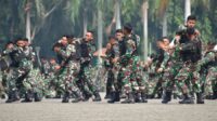 Panglima TNI Tinjau Gladi Latihan HUT ke-79 TNI di Monas
