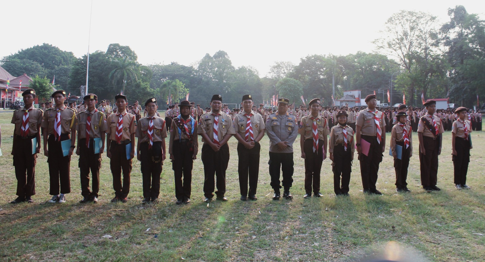 311 Anggota Pramuka Tangerang Terima Bintang Tahunan Pertama