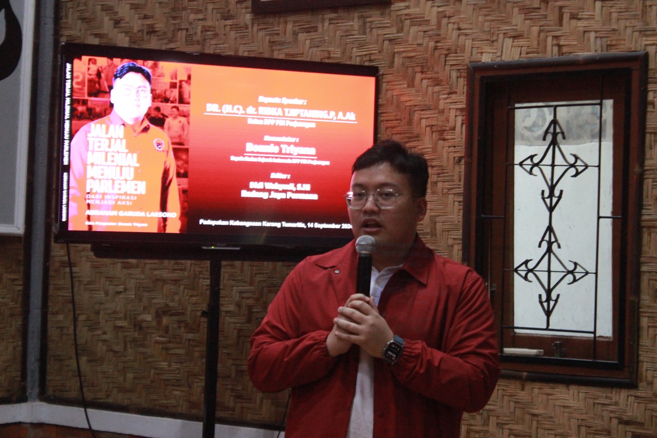 Abraham Garuda Laksono Luncurkan Buku Jalan Terjal Milenial Menuju Parlemen