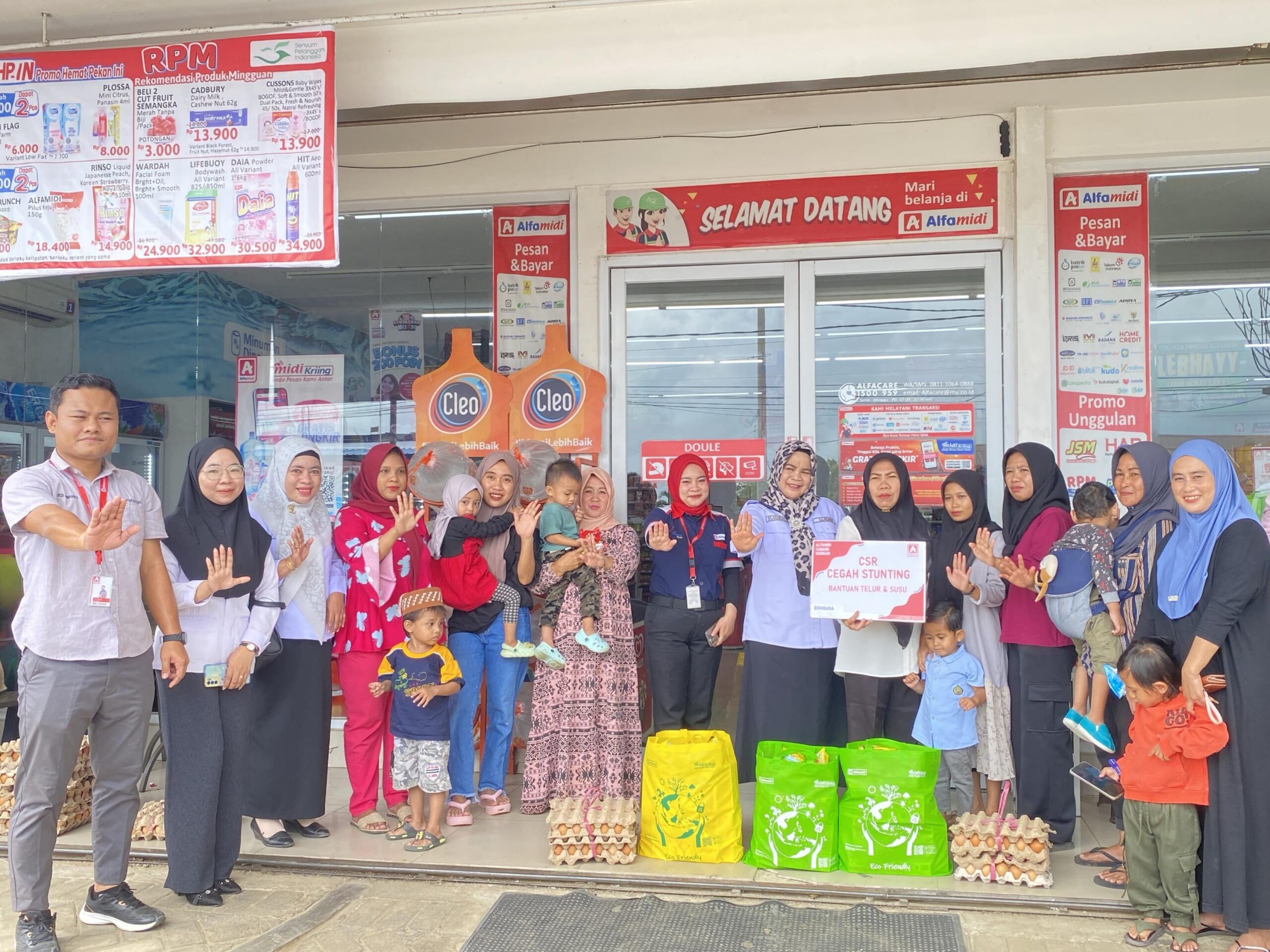 Alfamidi Dukung Generasi Emas Indonesia dengan Program Penanganan Stunting