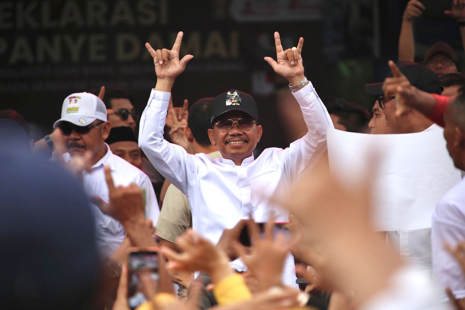 Sachrudin-Maryono Ikuti Deklarasi Kampanye Damai Pilkada 2024