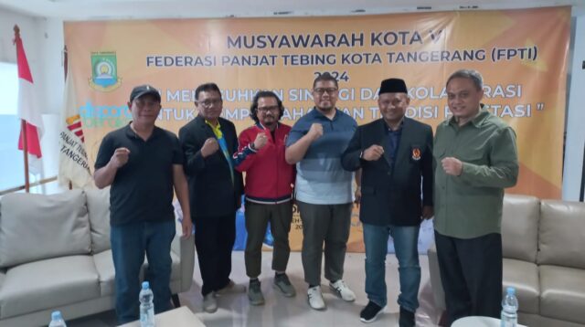Sah! Fredyanto Ketua FPTI Kota Tangerang 2024-2028