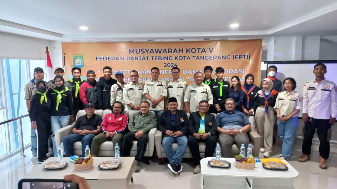 Sah! Fredyanto Ketua FPTI Kota Tangerang 2024-2028