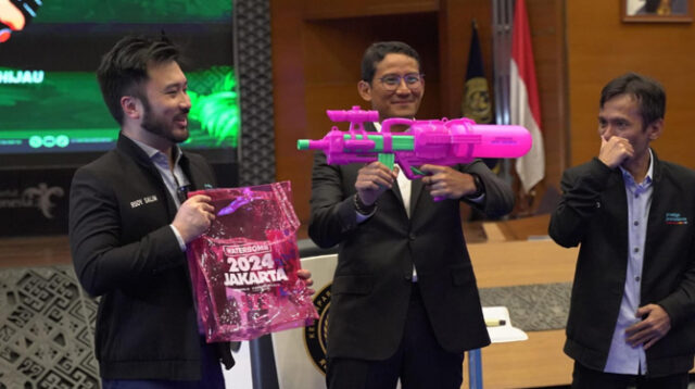 Perkuat Pergerakan Wisatawan Kemenparekraf Dukung Gelaran Waterbomb Festival di Jakarta 2 November 2024