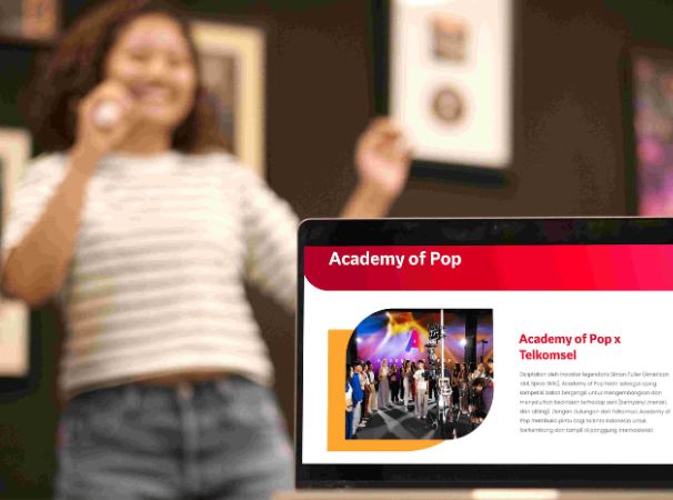 Telkomsel Berkolaborasi dengan Academy of Pop, Buka Peluang Bagi Talenta Muda Indonesia 