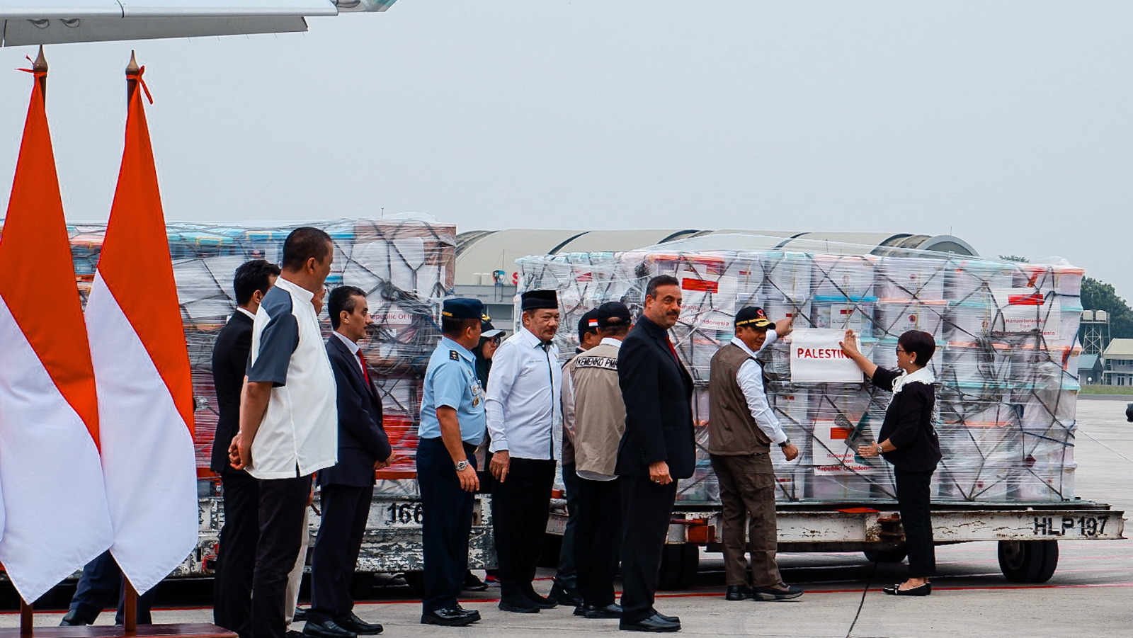 Garuda Indonesia Terbangkan 28 Ton Bantuan Kemanusiaan ke Palestina, Sudan, dan Yaman