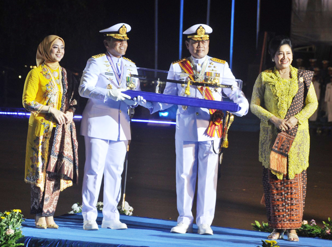 Dankormar Hadiri Wisuda Purna Wira TNI AL, Kasal Tegaskan Pentingnya Nilai Kepemimpinan
