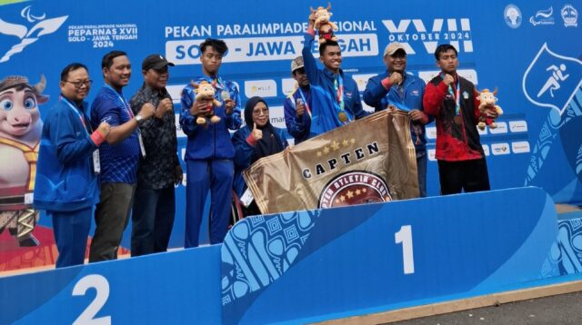 Perdana! Atlet Kota Tangerang Sumbang Medali Emas untuk Banten di Perparnas 2024. foto Dok Dispora Kota Tangerang