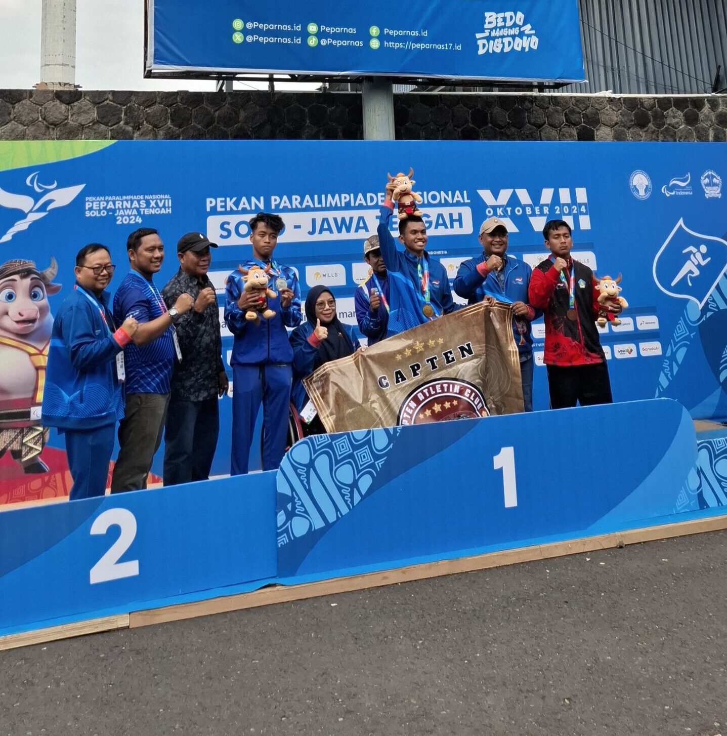 Perdana! Atlet Kota Tangerang Sumbang Medali Emas untuk Banten di Perparnas 2024. foto Dok Dispora Kota Tangerang