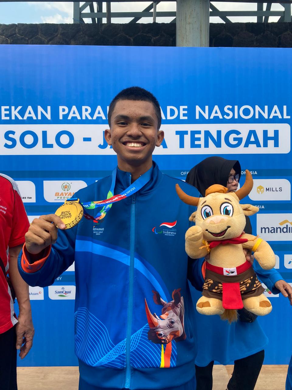 Perdana! Atlet Kota Tangerang Sumbang Medali Emas untuk Banten di Perparnas 2024