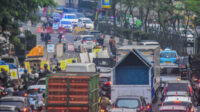 Kemacetan Parah di Jalan MH. Thamrin Imbas Perbaikan Jalan