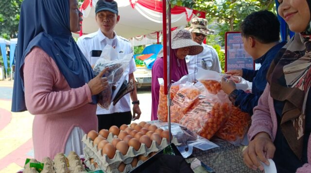 DKP Kota Tangerang Gelar Kembali Gerakan Pangan Murah untuk Warga Cibodas