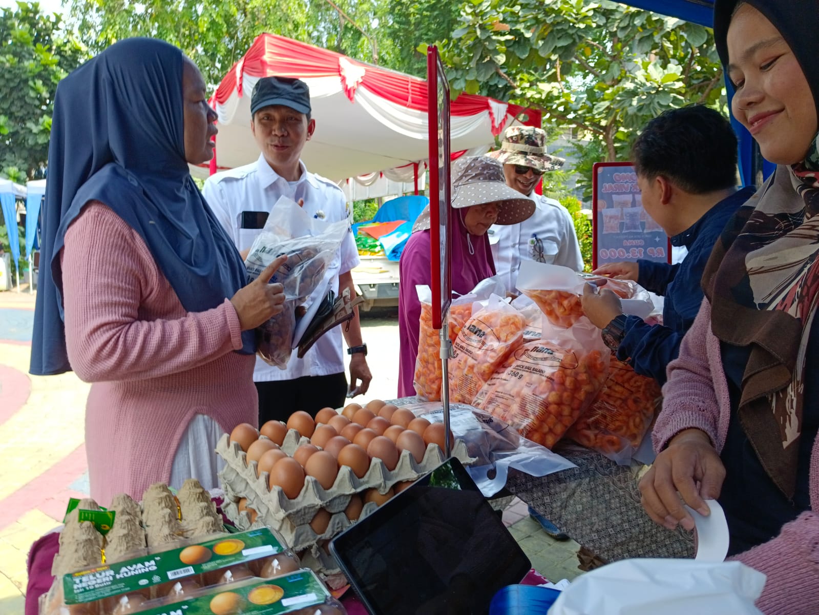 DKP Kota Tangerang Gelar Kembali Gerakan Pangan Murah untuk Warga Cibodas