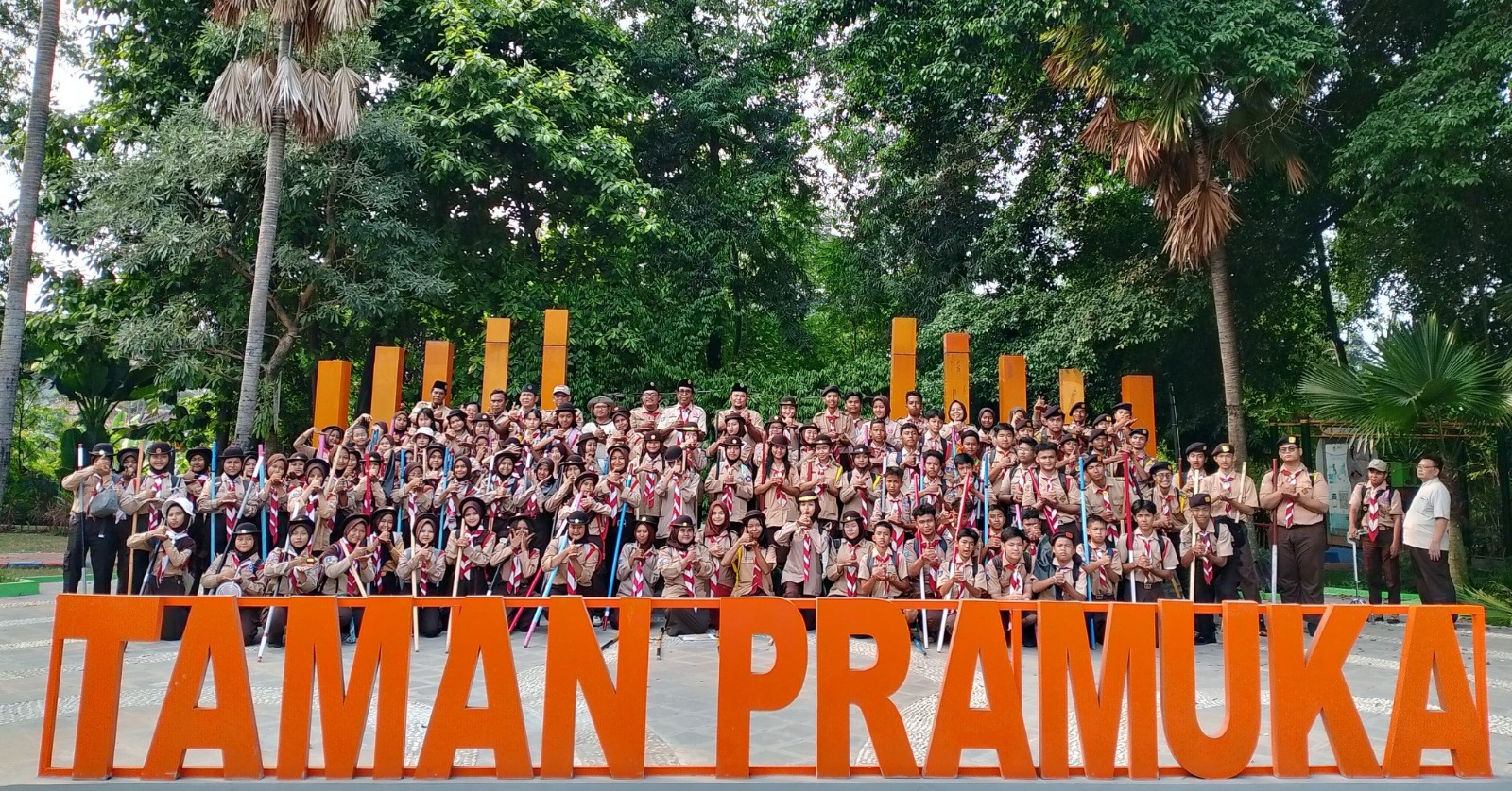 Diikuti 700-an Anggota Pramuka, Gebyar Hari Pramuka ke-63 Kwartir Ranting Tangerang Ditutup