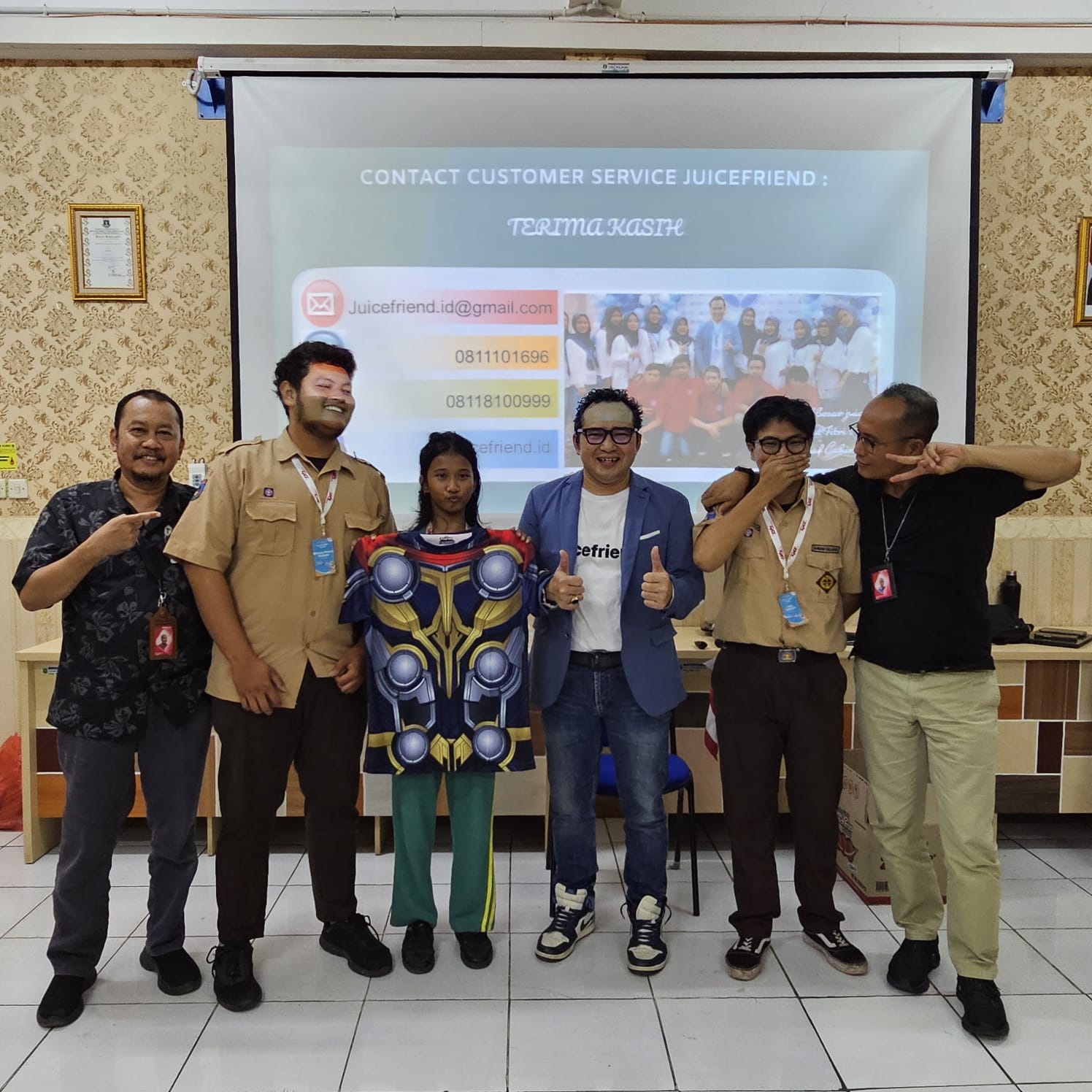 Telkomsel Bekali Siswa SMA 6 Tangerang Selatan dengan Skill Entrepreneur