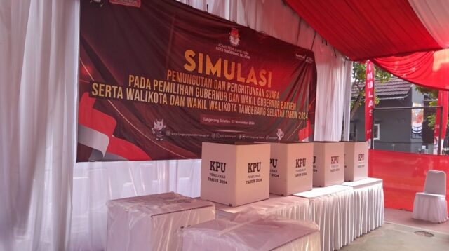 Pilkada 2024 Serentak: KPU Tangsel Laksanakan Simulasi untuk Pastikan Kelancaran Pemungutan Suara