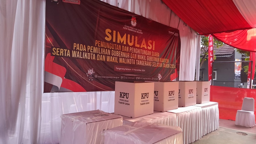 Pilkada 2024 Serentak: KPU Tangsel Laksanakan Simulasi untuk Pastikan Kelancaran Pemungutan Suara