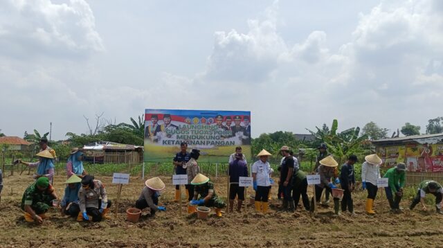 Optimalkan Lahan, Polres Metro Tangerang Kota Wujudkan Swasembada Pangan