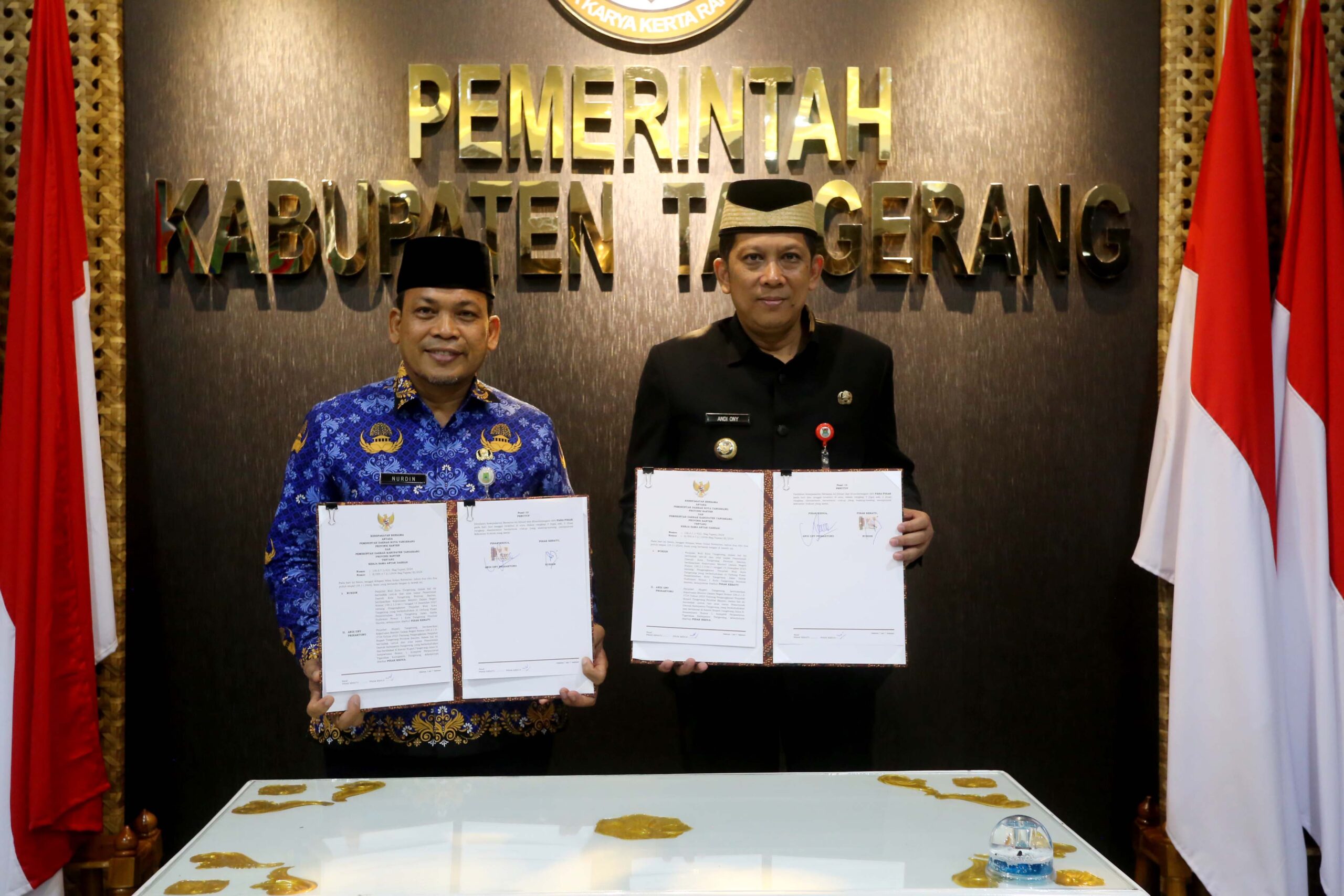 Pemerintah Kota (Pemkot) Tangerang menjalin kerja sama strategis dengan Pemerintah Kabupaten (Pemkab) Tangerang untuk memperkuat pembangunan di kawasan perbatasan.