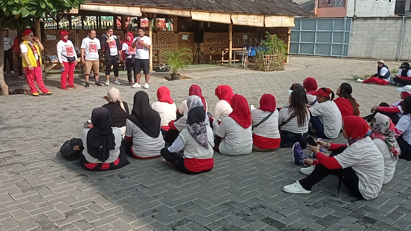 Projo Kota Tangerang Gelar Senam Bareng Gapai Kemenangan SAMA