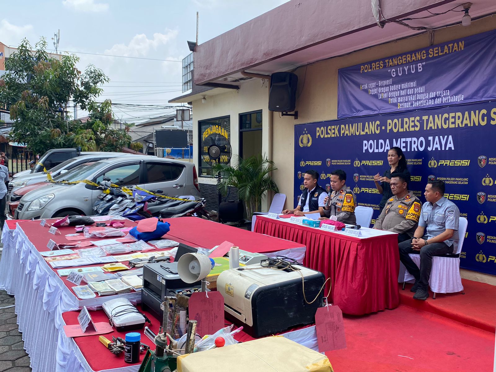 Polsek Pamulang Ungkap 11 Kasus Kriminal Selama Agustus-November 2024