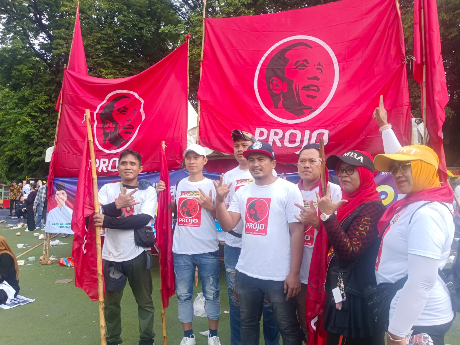 Kampanye Akbar, Projo Yakin Sachrudin-Maryono Menang di Pilkada Kota Tangerang