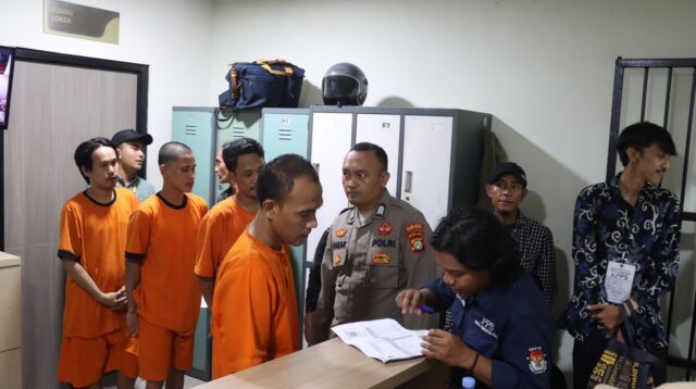 Diawasi Ketat, 192 Tahanan Salurkan Hak Suara di Sat Tahti Polres Metro Tangerang Kota
