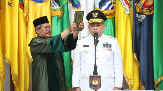 Ucok Abdulrauf Damenta Dilantik Menjadi Pj Gubernur Banten