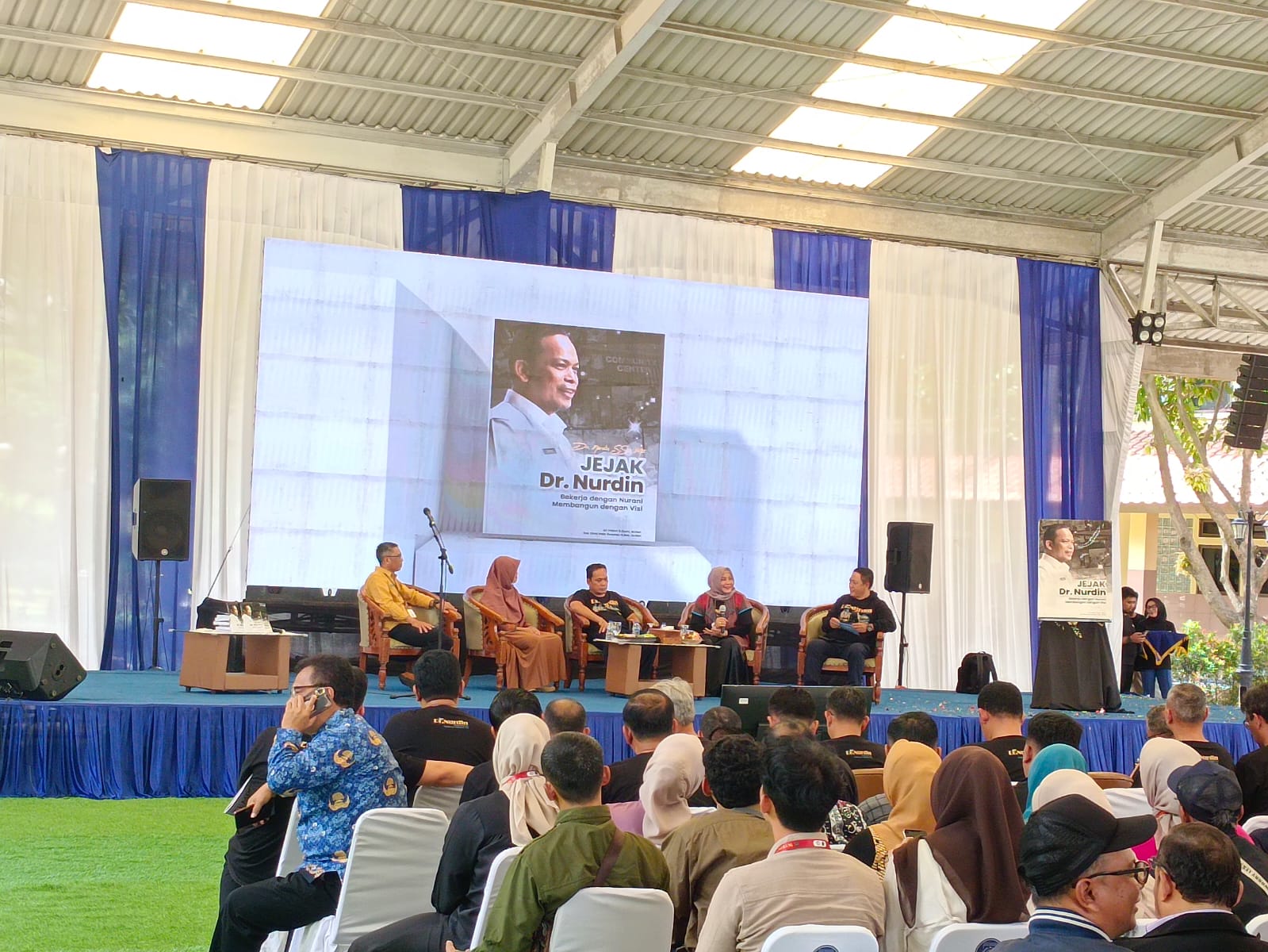 Dr. Nurdin Luncurkan Buku "Jejak Kepemimpinan" dan Tekankan Kolaborasi Berkelanjutan